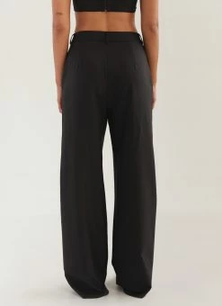 Silk X Peppermayo Sneak Peek Suit Pants - Shadow -Peppermayo Shop 9d585691952940deb9e48a756f49d587