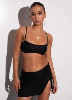 Silk X Peppermayo Atelier Crop Top - Shadow -Peppermayo Shop 9df1acf2f846451487f3fcf2f06fed8f