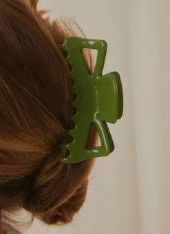Peppermayo Nicco Hair Clip - Green -Peppermayo Shop 9fcac4c4551d474ba7c30b2605987767