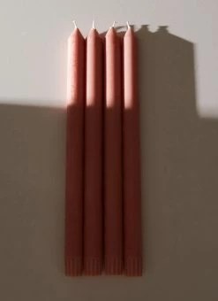 Candle Co Moreton 30cm Eco Dinner Candle Pack Of 4 - Peach -Peppermayo Shop CandleCo Moreton30cmEcoDinnerCandlePackof4 Peach2