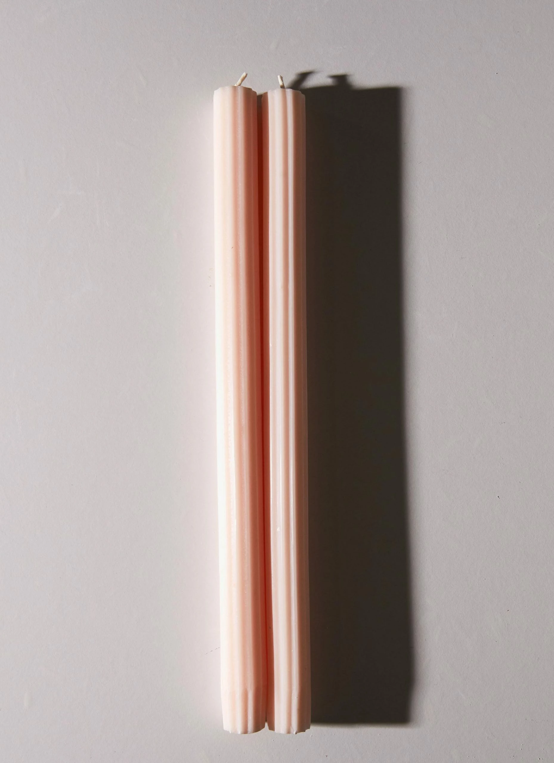 Candle Co Moreton Eco Fluted Dinner Candle - Nude 4 Candle Co Moreton Eco Fluted Dinner Candle - Nude - Image 2