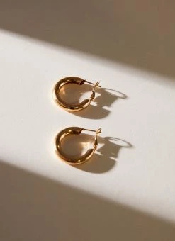Peppermayo Kaia Hoop Earrings - Gold