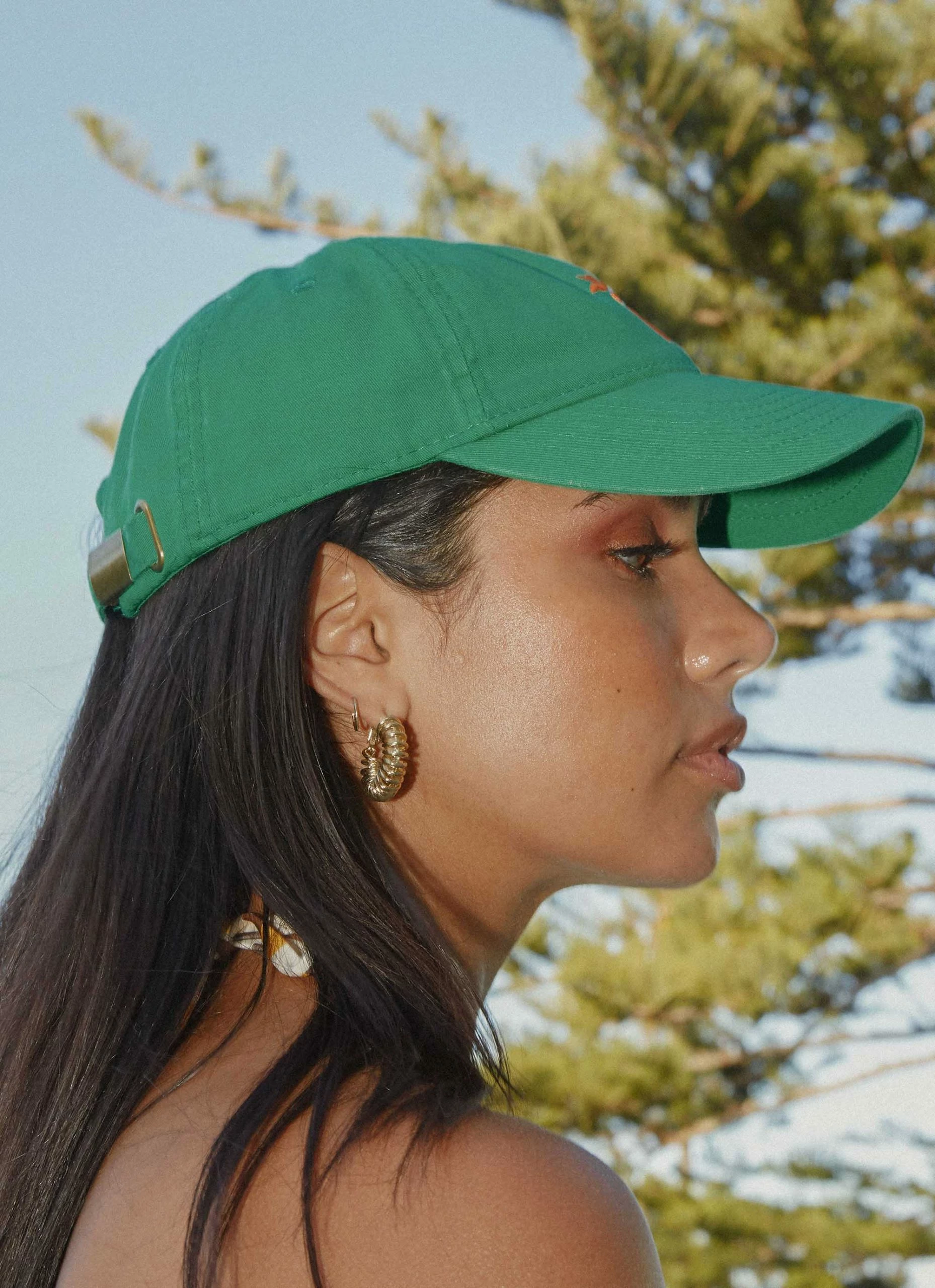 Peppermayo Exclusive Club Palma Dad Cap - Jade Green 7 Peppermayo Exclusive Club Palma Dad Cap - Jade Green - Image 5
