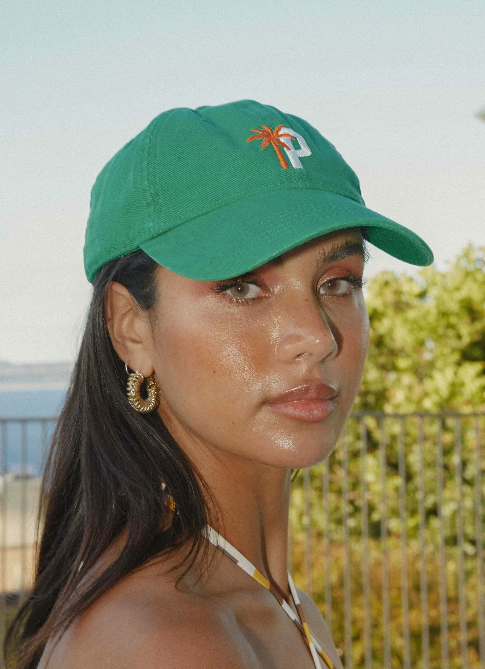 Peppermayo Exclusive Club Palma Dad Cap - Jade Green 6 Peppermayo Exclusive Club Palma Dad Cap - Jade Green - Image 4