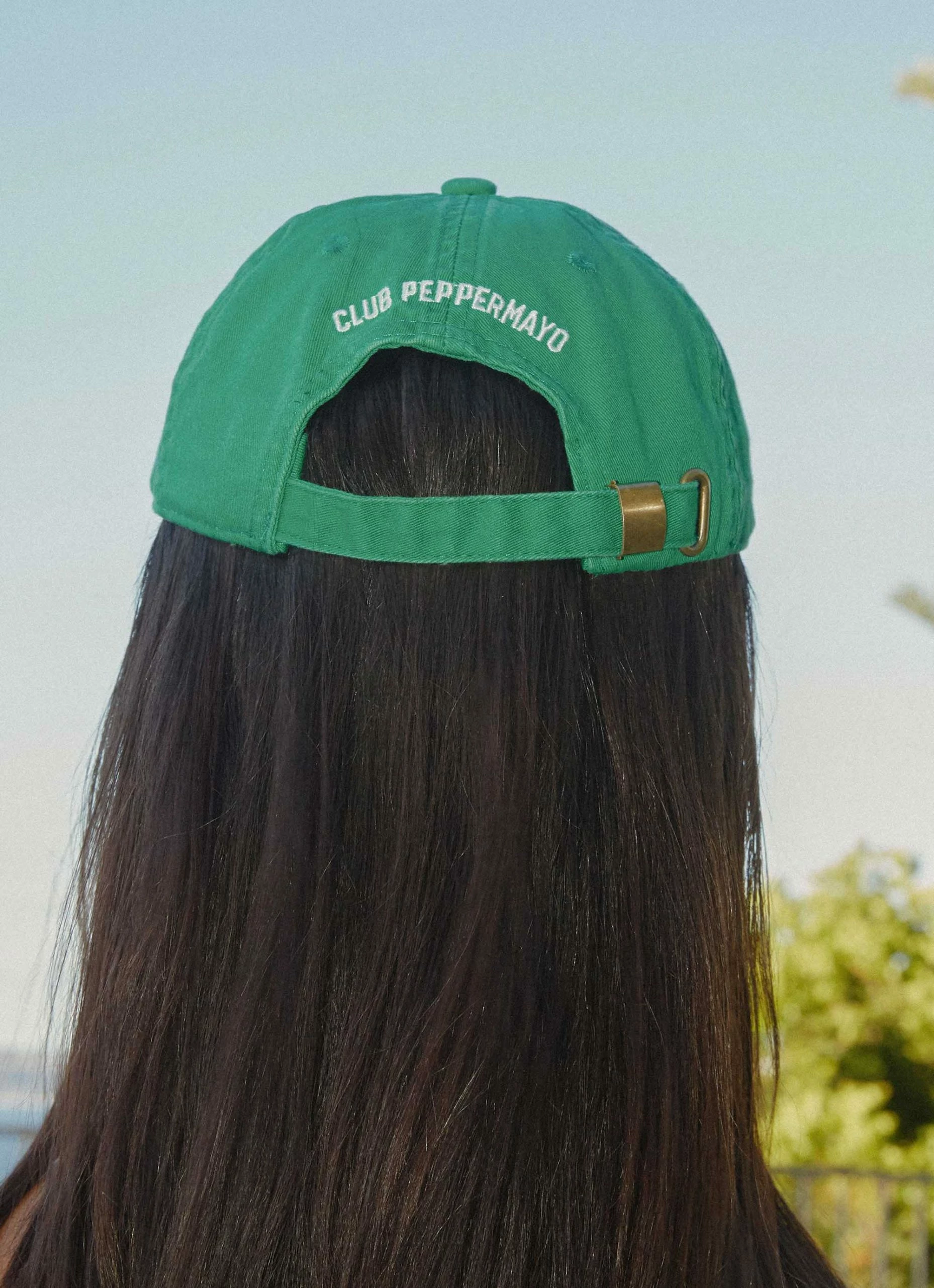 Peppermayo Exclusive Club Palma Dad Cap - Jade Green 8 Peppermayo Exclusive Club Palma Dad Cap - Jade Green - Image 6