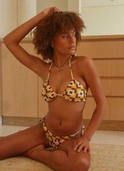 Peppermayo Exclusive Carlton Bikini Top - Vintage Sun -Peppermayo Shop Isle Escape Ecom Crops 219