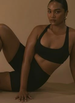 LaHana Swim Mila Crop - Black