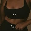 LaHana Swim Mabel Crop - Black -Peppermayo Shop Lahana crops 9