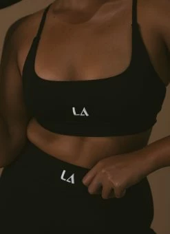 LaHana Swim Mabel Crop - Black