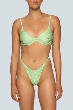 LaHana Swim Felix Bottom - Green Zebra -Peppermayo Shop Lahana felix green zebra front fedbce19 ca99 4e00 8d30 7533a0f14ebe