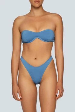 LaHana Swim Romeo Bottom - Air Blue 11 LaHana Swim Romeo Bottom - Air Blue -Peppermayo Shop Lahana romeo blue front 3ffd1017ff5940eebe7709bf39fc3830