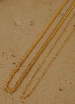 Peppermayo You Wish Multi Chain Necklace - Gold -Peppermayo Shop Love you Better Multi Chain 5