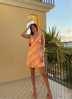 Peppermayo Exclusive Audrey Vintage Slip Dress - Splice Check 14 Peppermayo Exclusive Audrey Vintage Slip Dress - Splice Check -Peppermayo Shop MaggieMcCormack EComm14