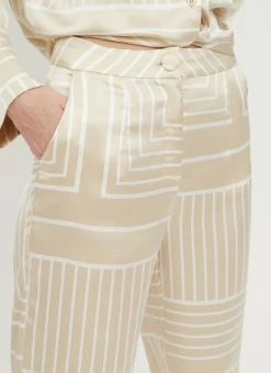 4TH & RECKLESS Norma Trouser - Beige Print -Peppermayo Shop PM Norma 10