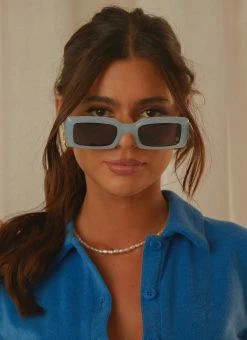 Peppermayo Colide Sunglasses - Sky Blue