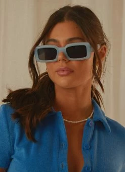 Peppermayo Colide Sunglasses - Sky Blue -Peppermayo Shop Peppermayo Ashton 31.3.22 P5 30