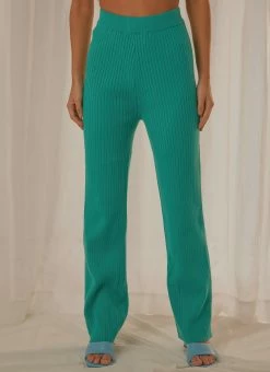 Peppermayo Exclusive Only Vice Knit Pants - Jade Green -Peppermayo Shop Peppermayo Elise 6.7.21 P4 44