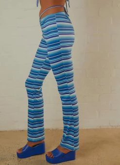 Peppermayo Take A Trip Pants - Blue Stripe -Peppermayo Shop Peppermayo Jenaya 7.2.22 P4 64