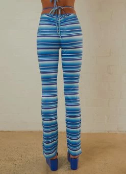 Peppermayo Take A Trip Pants - Blue Stripe -Peppermayo Shop Peppermayo Jenaya 7.2.22 P4 65