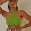 Peppermayo Alyson Crop Top - Green 2 Peppermayo Alyson Crop Top - Green -Peppermayo Shop Peppermayo Jenaya 7.2.22 P5 10