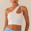 Peppermayo Exclusive Cedar Crop Top - White -Peppermayo Shop Peppermayo Kiana 1.12.22 68
