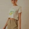 Levi's Cropped Jordie Tee - Undyed Greige -Peppermayo Shop Peppermayo Kiana 19.5.22 P2 134