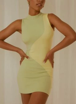 Peppermayo Exclusive The Palms Mini Dress - Lime Wave 10 Peppermayo Exclusive The Palms Mini Dress - Lime Wave -Peppermayo Shop Peppermayp Wholesale FEB 170