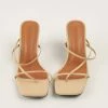 Cult Avenue Willow Strappy Mule - Beige -Peppermayo Shop Shoes Reshoot 55