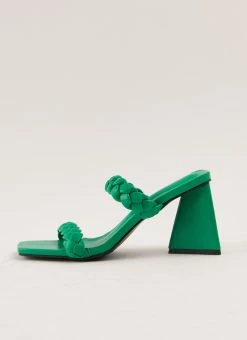 Cult Avenue Pinot Heel - Jade Green -Peppermayo Shop Shoes Reshoot 69