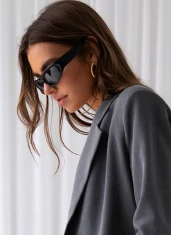 Peppermayo Exclusive Neptune Sunglasses - Black -Peppermayo Shop Sunnies WebCrop 14