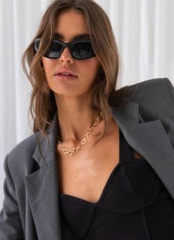 Peppermayo Exclusive Neptune Sunglasses - Black