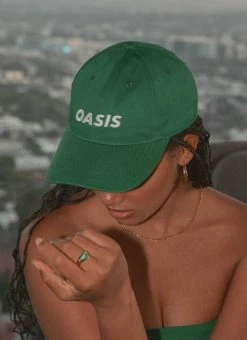 Riley Hubatka X Peppermayo The Oasis Dad Cap - Military Green
