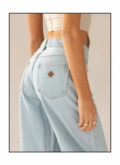 Abrand A Slouch Jean Bleached Stone - Bleached Stone -Peppermayo Shop Thumbnail frame2 f6c38473 ce72 4bf5 a642 4f31ec99b03b