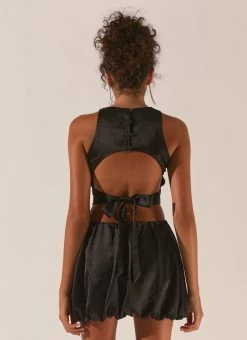 Peppermayo Exclusive Home With You Mini Dress - Raven -Peppermayo Shop ValentinesWEB 37