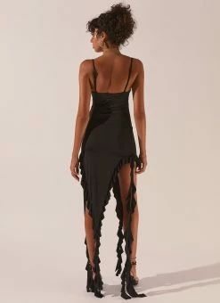 Peppermayo Exclusive Last Night Mini Dress - Onyx -Peppermayo Shop ValentinesWEB 57