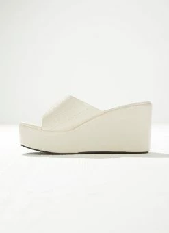 Cult Avenue Villa Playa Mule Heel - Bone Croc -Peppermayo Shop Villa Playa Mule 1