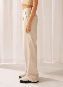 Peppermayo Exclusive Magdalena Suit Pants - Stone -Peppermayo Shop a006772e832c45f0822298feeefba213