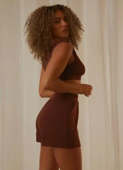 Peppermayo Exclusive PM Basic Organic Cotton Crop - Choc Brown -Peppermayo Shop a0c74acca1d843e1b3acc150999c4cf2