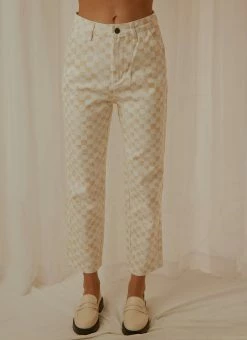 Cools Club California Pant - Sand Checker -Peppermayo Shop a19d15311b7a4ab19b5aae995de416f5