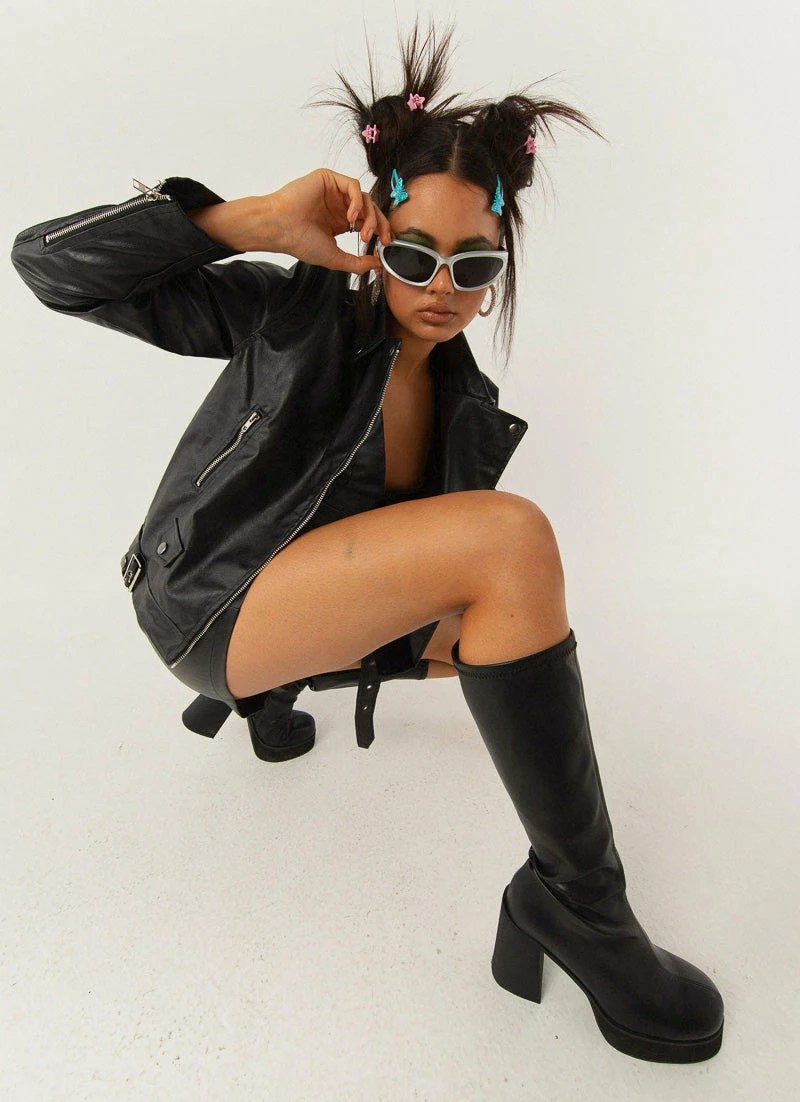 Cult Avenue Esperance Platform Boot - Black 5 Cult Avenue Esperance Platform Boot - Black - Image 3