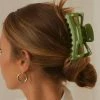 Peppermayo Nicco Hair Clip - Green -Peppermayo Shop a29d49ec8e204aca8260c82afac32c39