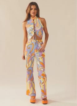 Peppermayo Exclusive Paradising Mesh Top - Retro Swirl 9 Peppermayo Exclusive Paradising Mesh Top - Retro Swirl -Peppermayo Shop a4cac959e4724e089975a8745edf6b99