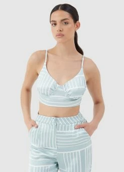 4TH & RECKLESS Francesca Top - Sage Print -Peppermayo Shop a4d74b1c96cc4d20bfab103f77124f56