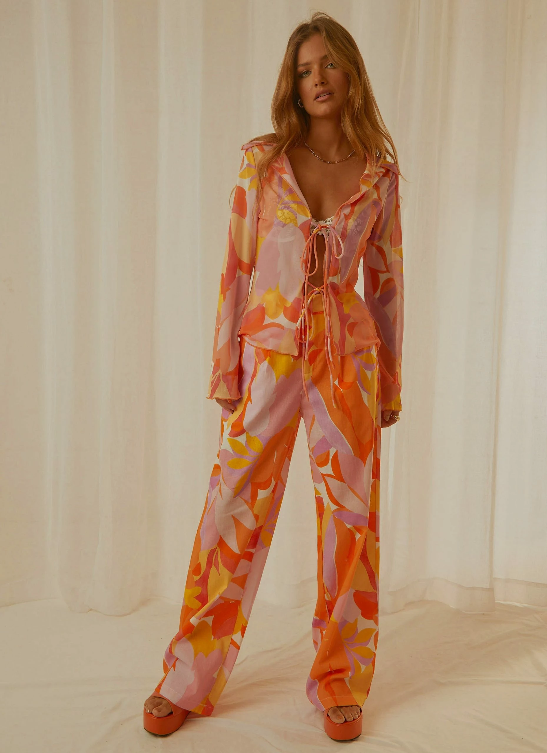 Peppermayo Exclusive Isola Linen Pants - Paloma 3 Peppermayo Exclusive Isola Linen Pants - Paloma