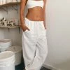 Silk X Peppermayo Fired Up Parachute Pants - Porcelain -Peppermayo Shop a81eac0d49e042a0b6b8ba866c7346b7