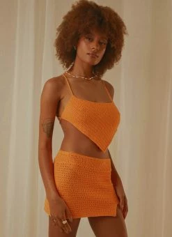 Peppermayo Exclusive Cancun Crochet Halter Top - Tangerine 12 Peppermayo Exclusive Cancun Crochet Halter Top - Tangerine -Peppermayo Shop a987b2f219024c70891c3819b44d8af3