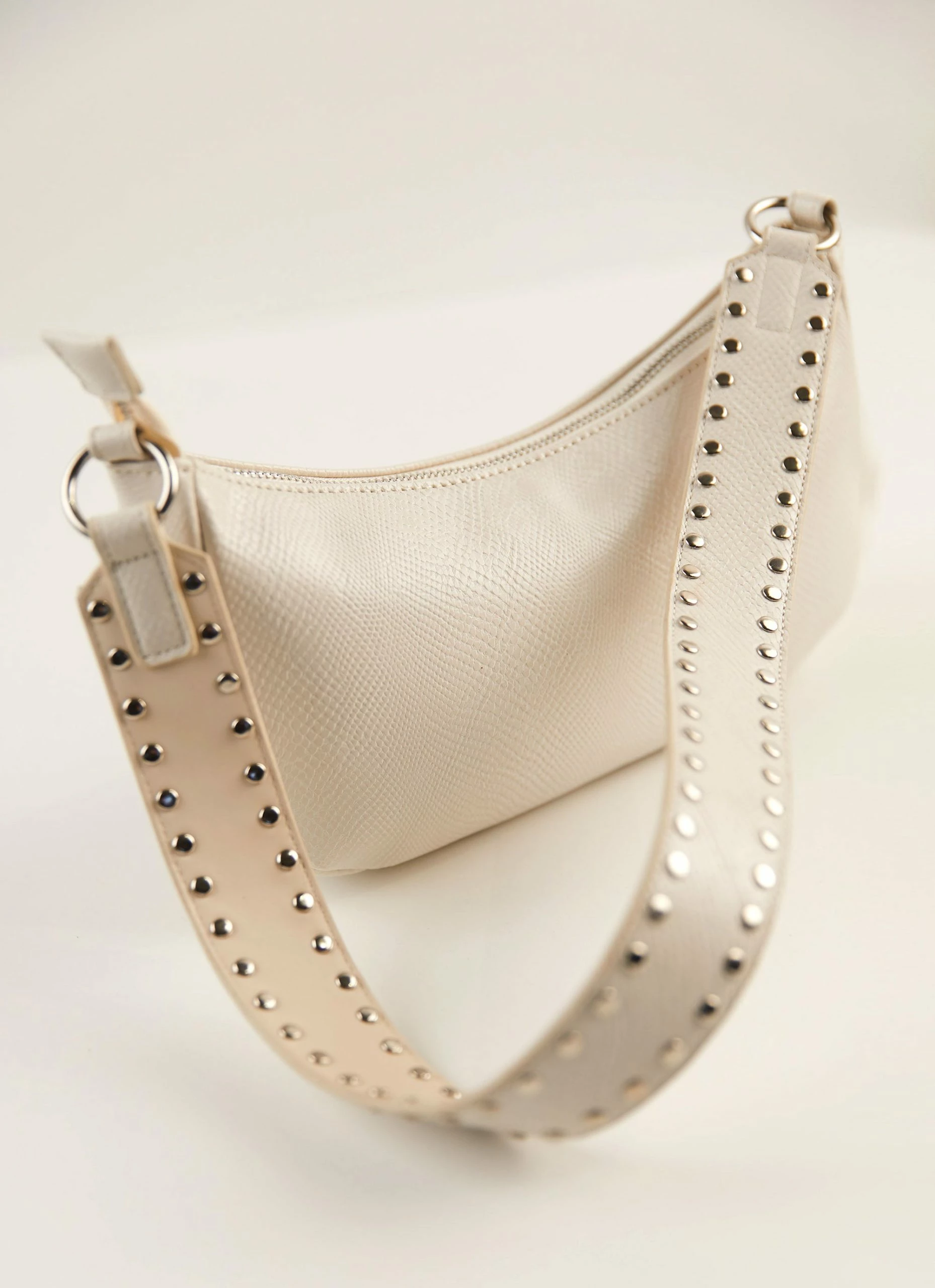 Peppermayo Exclusive Ronni Baguette - Ivory Snakeskin 4 Peppermayo Exclusive Ronni Baguette - Ivory Snakeskin - Image 2