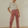 Afends Shelby Hemp Print Wide Leg Pant - Red 1 Afends Shelby Hemp Print Wide Leg Pant - Red -Peppermayo Shop abffa41635114c5cb97cd4bc339e0697
