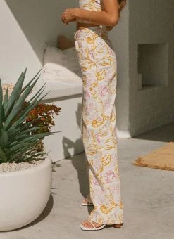 Peppermayo X Rikki Day Sicilian Linen Pants - Oceanus -Peppermayo Shop ac02a5fc5c80477cb2a890f794764139