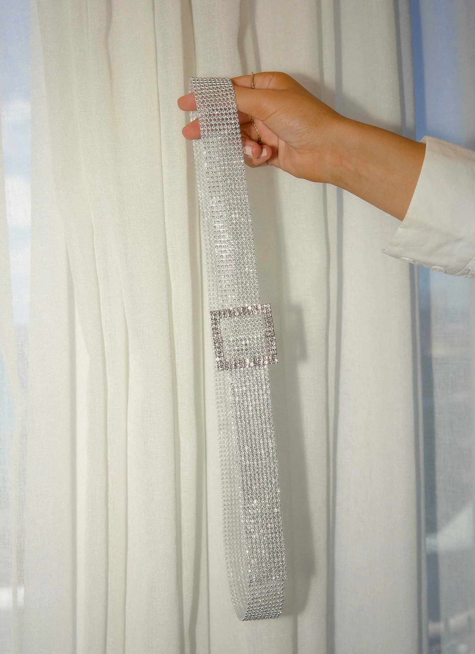 Peppermayo Heidi Diamante Belt - Silver 5 Peppermayo Heidi Diamante Belt - Silver - Image 3